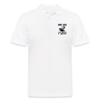 Jetski fahren Jetskifahrer Motorboot Geschenkidee - Männer Poloshirt - Weiß - Vorne - Kai (181cm)