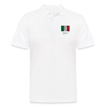 Italia - Polo Homme - blanc - Devant - Kai (181cm)