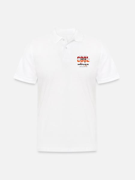 Neuss Meine Stadt Cool I Love Reise Tour - Männer Poloshirt - Weiß