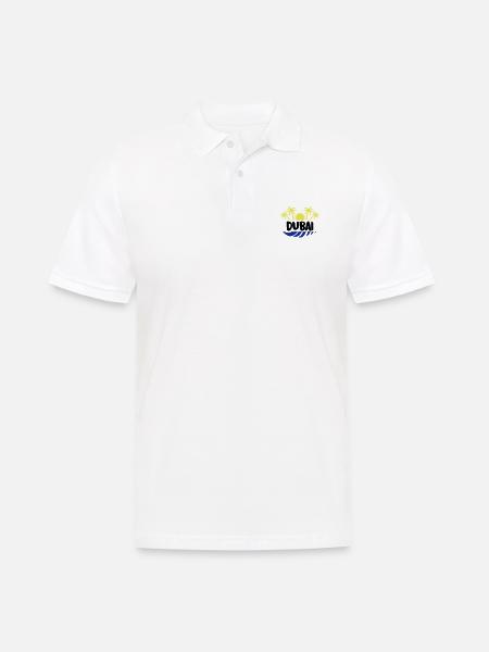 dubai 02 - Männer Poloshirt - Weiß