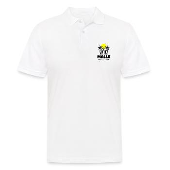 Malle Party Crew Mallorca Spruch - Männer Poloshirt - Weiß - Vorne - Kai (181cm)
