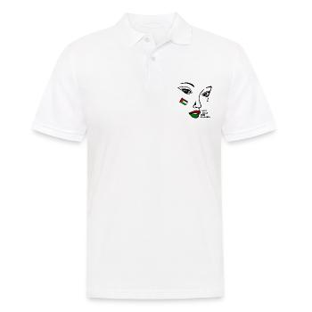 Save gaza free palestine women - Men's Polo Shirt - white - Front - Kai (181cm)