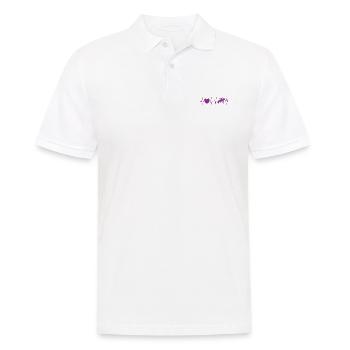 Volti Heartbeat Purple - cadeau de voleur - Polo Homme - blanc - Devant - Kai (181cm)