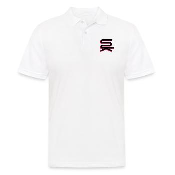 UNIK high vertical blackpink - Men's Polo Shirt - white - Front - Kai (181cm)