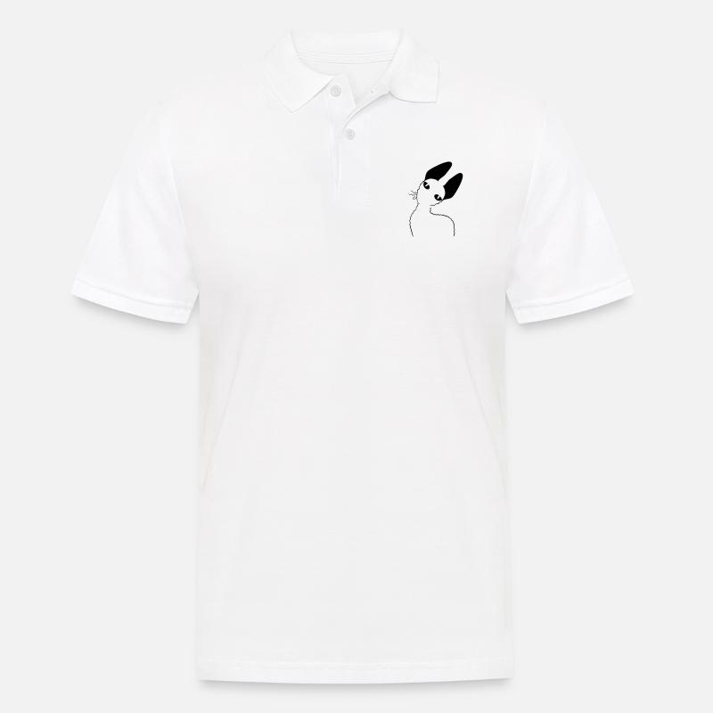 Cornish Rex - Männer Poloshirt - Weiß