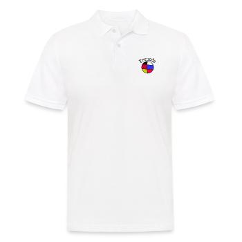 Freunde - Männer Poloshirt - Weiß - Vorne - Kai (181cm)