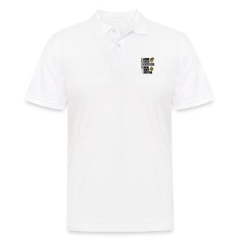 Schultüte Joint Gras Kiffer Geschenk - Männer Poloshirt - Weiß - Vorne - Kai (181cm)