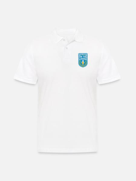goose on the loose - Men's Polo Shirt - white