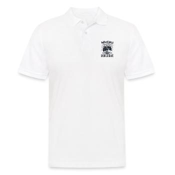 Niveau 60 Débloqué | cadeau de joueur - Polo Homme - blanc - Devant - Kai (181cm)