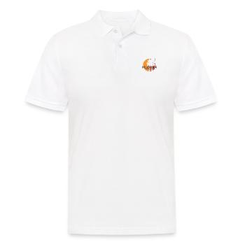 San Clemente Kalifornien Coole einheimische Palme - Männer Poloshirt - Weiß - Vorne - Kai (181cm)