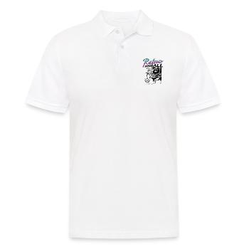Pinball Retro Arcade Flipper Wizard Extra Ball - Polo Homme - blanc - Devant - Kai (181cm)