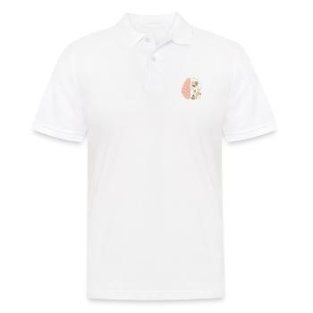 Jardin incurable Jardin Malade Jardinier Dictons Dames - Polo Homme - blanc - Devant - Kai (181cm)