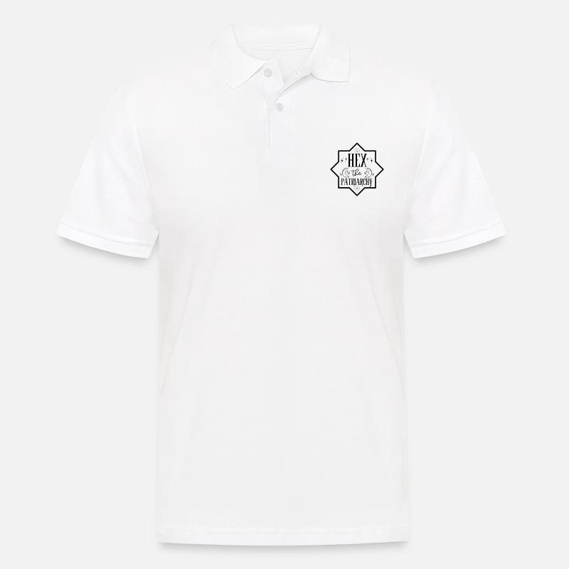 Hex Das Patriarchat - Männer Poloshirt - Weiß