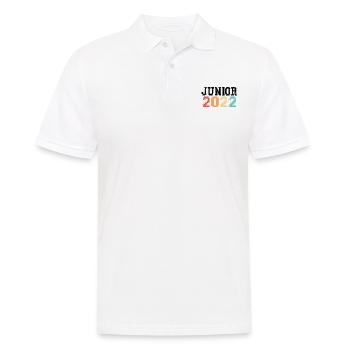 Junior 2022 Retro Vintage - Men's Polo Shirt - white - Front - Kai (181cm)
