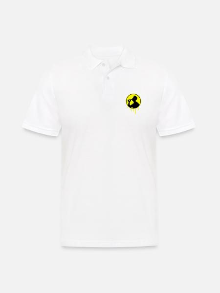 Bottle of beer drink - Men's Polo Shirt - white