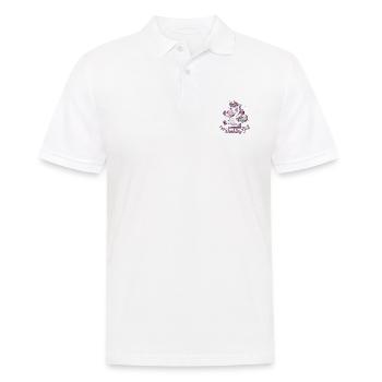 Anniversaire Fille 6 Ans Licorne - Polo Homme - blanc - Devant - Kai (181cm)