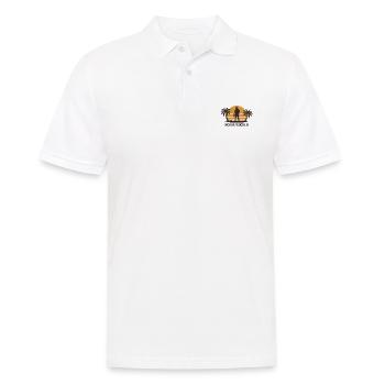 Schatzsucher Abenteuer: Metal Detector - Männer Poloshirt - Weiß - Vorne - Kai (181cm)