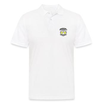 Drinking Crew Bier - Männer Poloshirt - Weiß - Vorne - Kai (181cm)