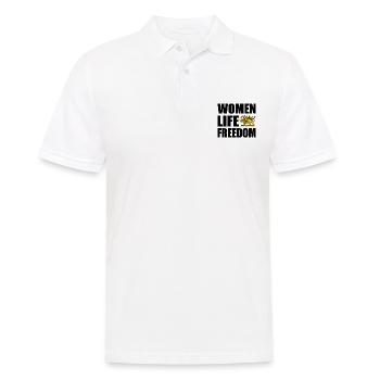 Women life freedom - Polo Homme - blanc - Devant - Kai (181cm)