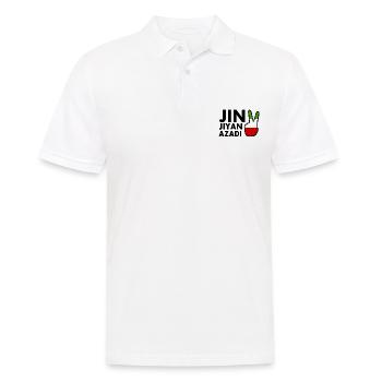 jin jiyan azadi - Men's Polo Shirt - white - Front - Kai (181cm)