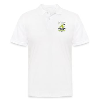 Je vais être grand frère 2023 / Cadeau grand frère - Polo Homme - blanc - Devant - Kai (181cm)