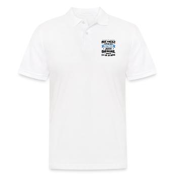 Un patron aussi génial mais ça va je gère - Polo Homme - blanc - Devant - Kai (181cm)