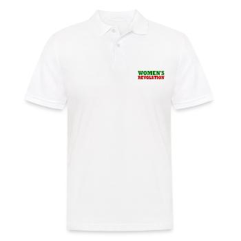Womens revolution - Männer Poloshirt - Weiß - Vorne - Kai (181cm)