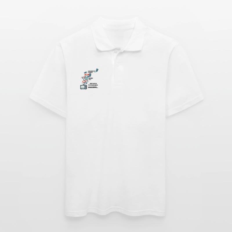 German TV Program: Loading... Men's Polo Shirt