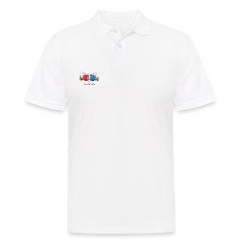 Fan de tennis de table - Polo Homme - blanc - Devant - Kai (181cm)