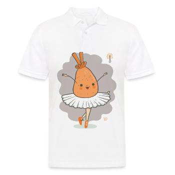 Danser sous les projecteurs - Polo Homme - blanc - Devant - Kai (181cm)