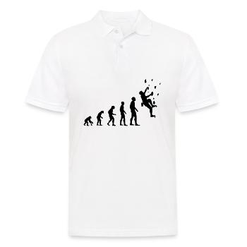 Climber Evolution Salle d’escalade - Polo Homme - blanc - Devant - Kai (181cm)