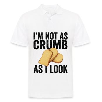 Funny bread baker - Men's Polo Shirt - white - Front - Kai (181cm)