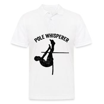 Fun Pole Vault Pole Vault - Men's Polo Shirt - white - Front - Kai (181cm)