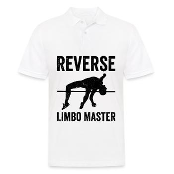 Lustiger Stabhochsprung Stabhochsprung - Männer Poloshirt - Weiß - Vorne - Kai (181cm)