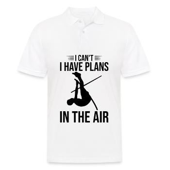 Lustiger Stabhochsprung - Männer Poloshirt - Weiß - Vorne - Kai (181cm)