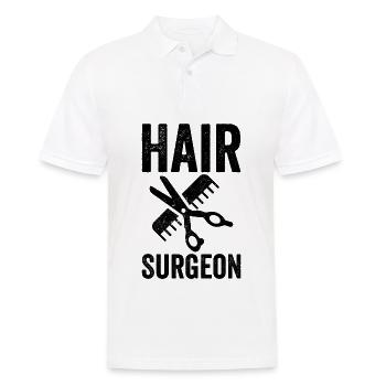 Friseurin Friseurin Friseurin - Männer Poloshirt - Weiß - Vorne - Kai (181cm)