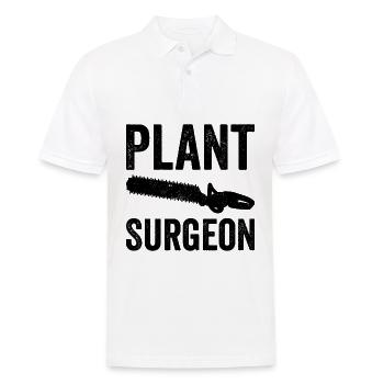 Holzchirurg Holzbearbeiter Schreiner - Männer Poloshirt - Weiß - Vorne - Kai (181cm)
