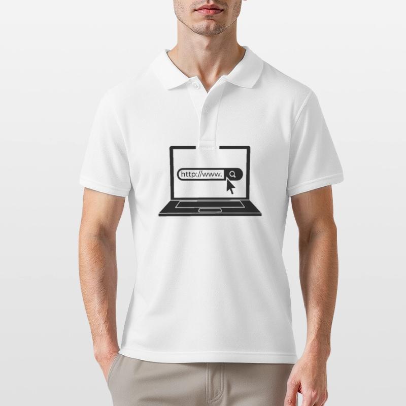 Web Developer Web Development Men's Polo Shirt