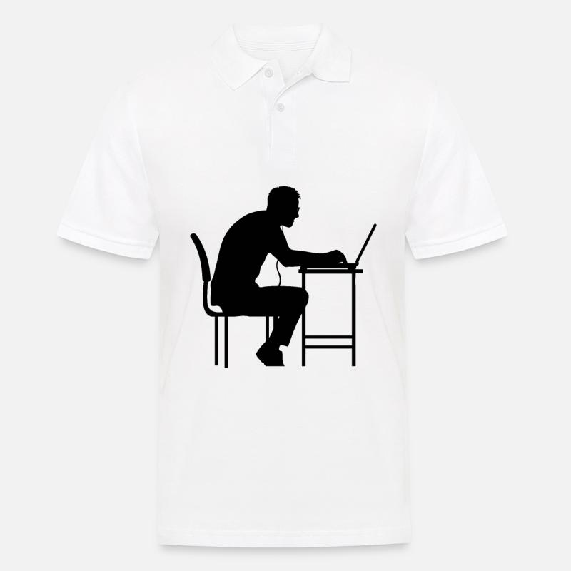 Software-Entwickler Software-Entwicklung - Männer Poloshirt - Weiß