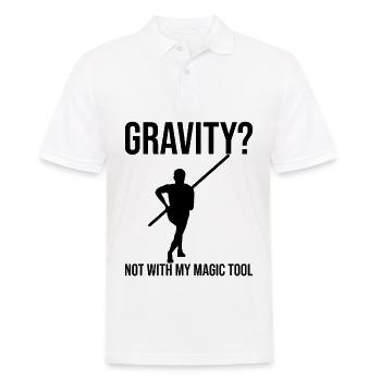 Fun Pole Vault Pole Vault Pole Vault - Men's Polo Shirt - white - Front - Kai (181cm)