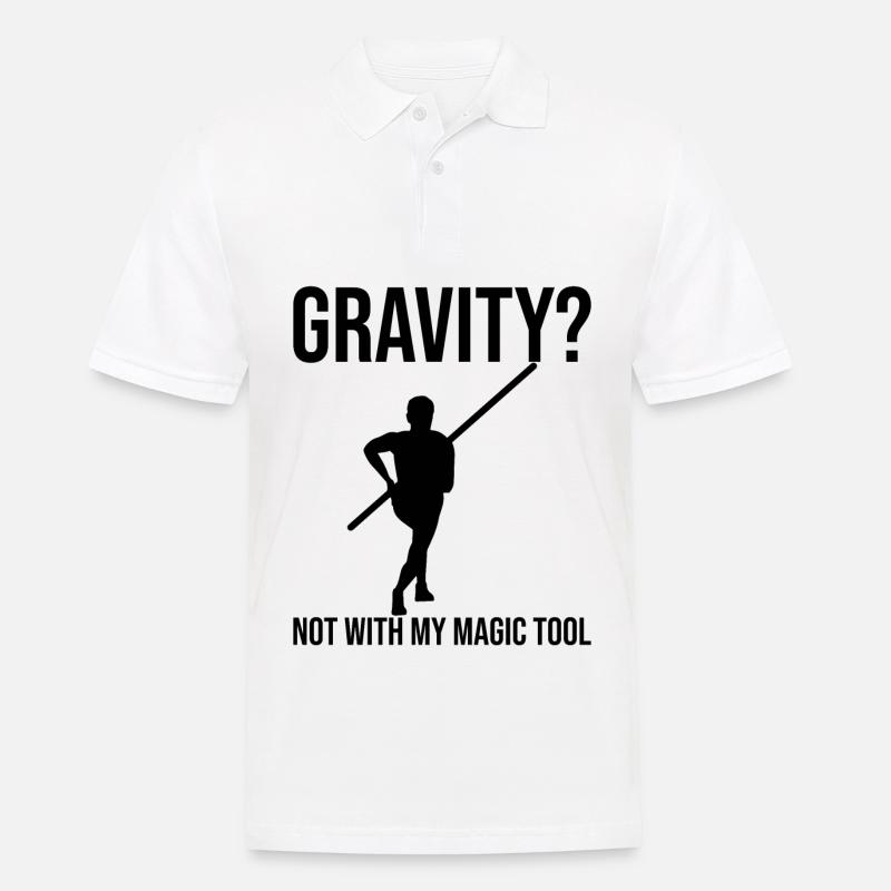 Fun Pole Vault Pole Vault Pole Vault - Men's Polo Shirt - white