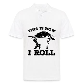Fun Pole Vault Pole Vault Pole Vault - Men's Polo Shirt - white - Front - Kai (181cm)