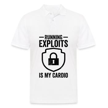 Cybersécurité Sécurité informatique Cybersécurité - Polo Homme - blanc - Devant - Kai (181cm)