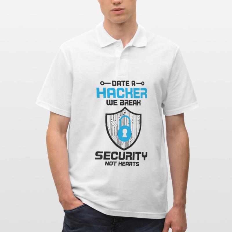 Cybersecurity Computer Security Cybersecurity Men's Polo Shirt