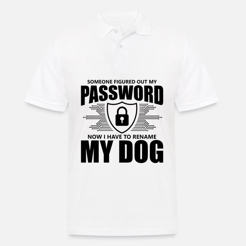 Cybersecurity Computer Security Cybersecurity - Men's Polo Shirt - white