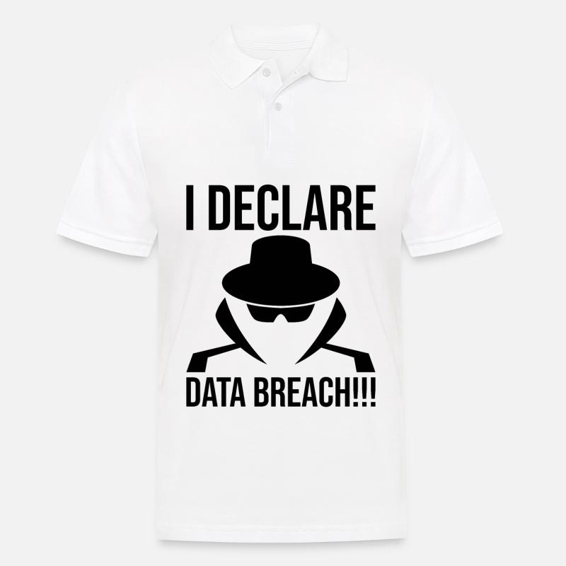 Cybersecurity Computer Security Cybersecurity - Men's Polo Shirt - white