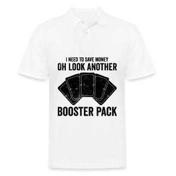Fun Trading Card Game TCG - Men's Polo Shirt - white - Front - Kai (181cm)