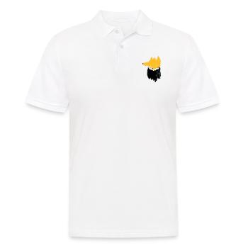 FoxShirt - Männer Poloshirt - Weiß - Vorne - Kai (181cm)