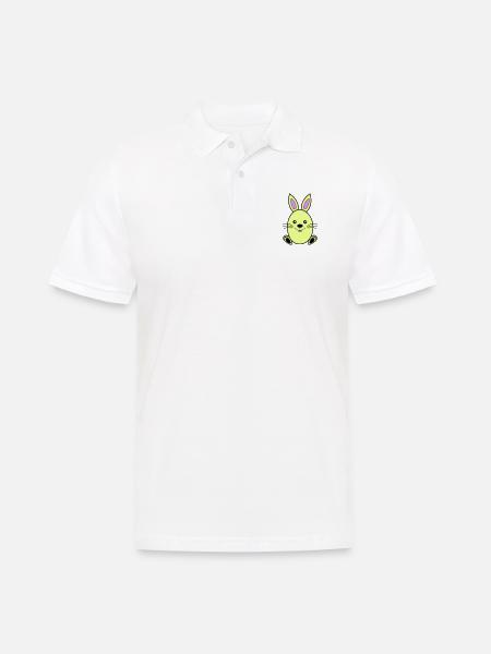 Easter Bunny - Men's Polo Shirt - white