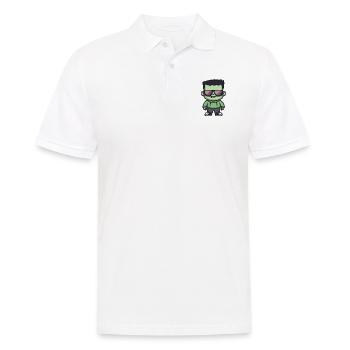 Zombie Halloween Cool - Polo Homme - blanc - Devant - Kai (181cm)